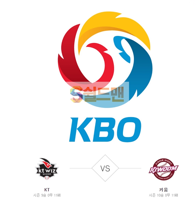 2020년 5월 29일 KBO리그 KT vs 키움 분석 및 쉴드맨 추천픽